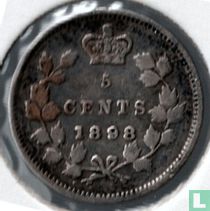 Kanada 5 Cent 1898
