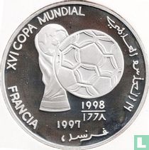 Sahraui Arabische Demokratische Republik 1000 Peseta 1997 (PP) "Fußball-Weltmeisterschaft 1998 in Frankreich"