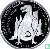 Sahraui Arabische Demokratische Republik 500 Peseta 1993 (PP) "Tarbosaurus bataar"