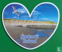 Groeten uit Zeeland. Hart acheter