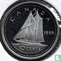 Kanada 10 Cent 1999 (PP - Silber)