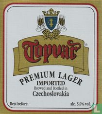 Topvar premium lager beer