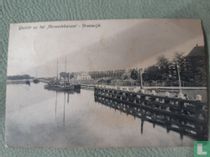 Gezicht op het Merwedekanaal