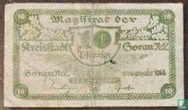 Sorau 10 pfennigs 1918