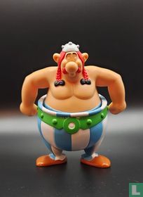 Obelix saute hors de son pantalon