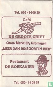 Café De groote Griet - Restaurant De Boekanier