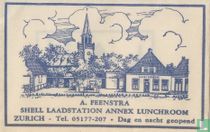A. Feenstra Shell Laadstation annex Lunchroom