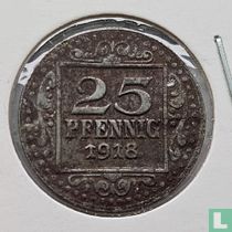 Münster in Westfalen 25 pfennig 1918 (type 1 - i met punt) kopen