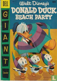 donald duck beach party 3 (giant dell comics)