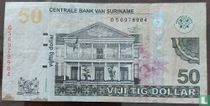 50 dollars surinamiens 