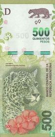 Argentine 500 pesos acheter