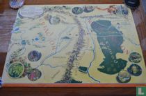 There and Back Again - A Map of Bilbo's Journey Through Eriador and Rhovanion  acheter