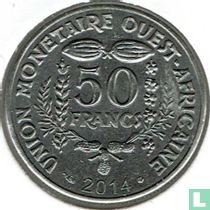 États d'Afrique de l'Ouest 50 francs 2014