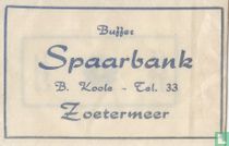 Buffet Spaarbank B. Koole