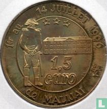 Frankrijk 1½ euro 1996 de Malijai