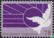 Flying carrier pigeon