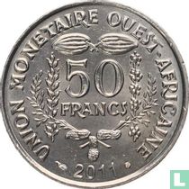 West African States 50 francs 2011 "FAO"