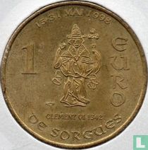 Frankrijk 1 euro 1998 de Sorgues