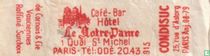 Cafe Bar Hotel Le Notre Dame