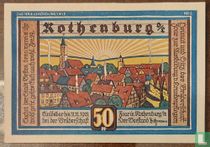 Allemagne, Rothenburg, 50 pfennigs, 1922