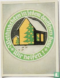 Winterhilfsplakette Dezember 1933