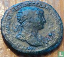 Roman coin - TRAIANUS 98–117 (DUPONDIUS)