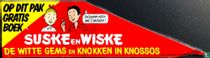 Op dit pak gratis boek Suske en Wiske De witte gems en Knokken in Knossos