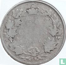 Canada 50 cent 1870 (type 1)