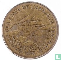 Central African States 25 francs 1976