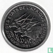États d'Afrique centrale 50 francs 1991