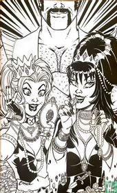Harley Quinn x Elvira
