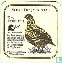  Das Rebhuhn Vogel des Jahres 1991 