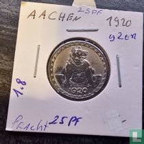 Aken 25 pfennig 1920 (type 2 - medailleslag) kopen