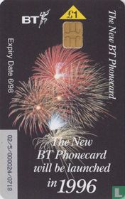The New BT Phonecard will be launched in 1996