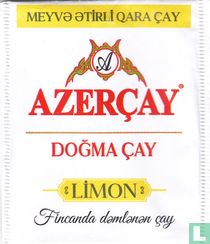 Black tea with lemon flavor