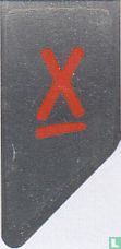  Letter X  [logo rood]