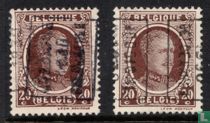"JODOIGNE 1930 GELDENAKEN"   20c  A+B acheter