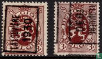 "LA LOUVIERE 1930" 3c A+B acheter