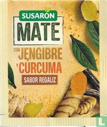 Con Jengibre Y Cürcuma Sabor Regaliz