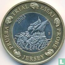 Jersey 1 euro 2003