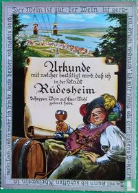 Urkunde Wein