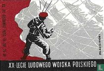 XX -Lecie ludowego wojska Polskiego "parachutist"
