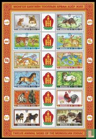 Zodiac signs of the Chinese lunar calendar