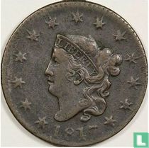 Verenigde Staten 1 cent 1817 (replica)