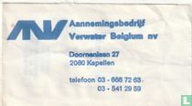 Aannemingsbedrijf Verwater Belgium nv