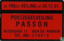 Postzegelveiling Passon