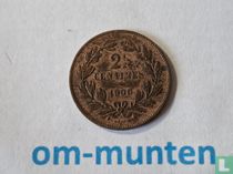 Luxembourg 2½ centimes 1908 for sale