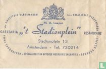 Cafetaria " 't Stadionplein" Restaurant