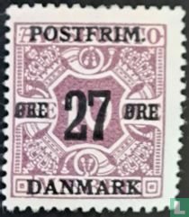 Timbre de journal avec surcharge acheter