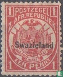 Transvaal avec la mention « Swaziland »